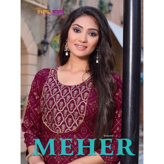 MEHER VOL 03 BY TIPS & TOPS