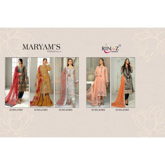 MARYAM’S GOLD- VOL.-19 BY RINAZ-FASHION