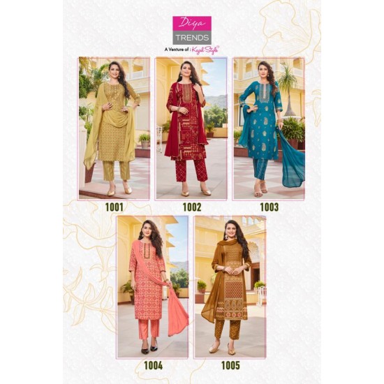 ZUBEDA VOL -1 BY DIYA TRENDS