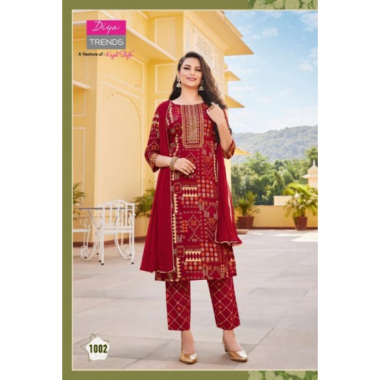 ZUBEDA VOL -1 BY DIYA TRENDS