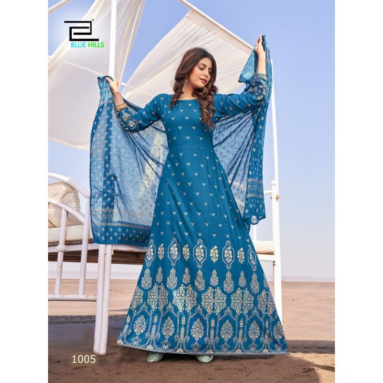 BLUE HILLS Dupatta Town