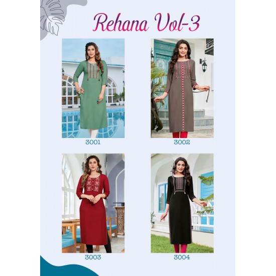 KARISSA KURTI REHANA vol-3 