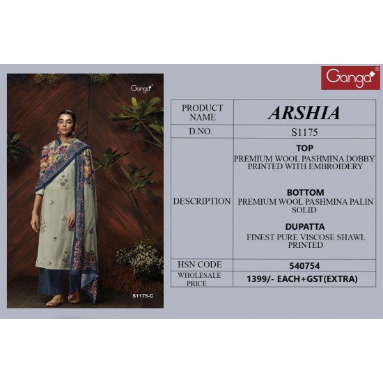 GANGA KURTI ARSHIA 1175 