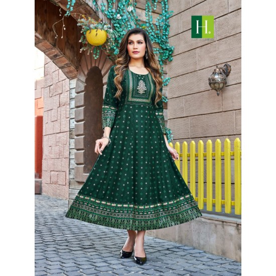 HIRWA KURTI SAMANTHA (vol.4)