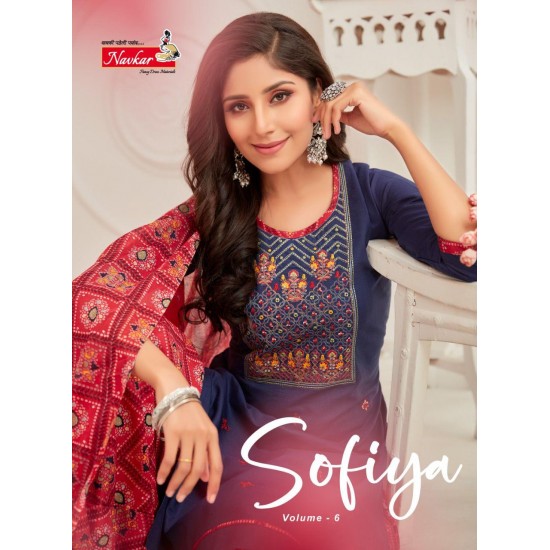 NAVKAR KURTI SOFIYA VOL 6 