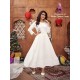 POONAM DESIGNER White Queen Gown 