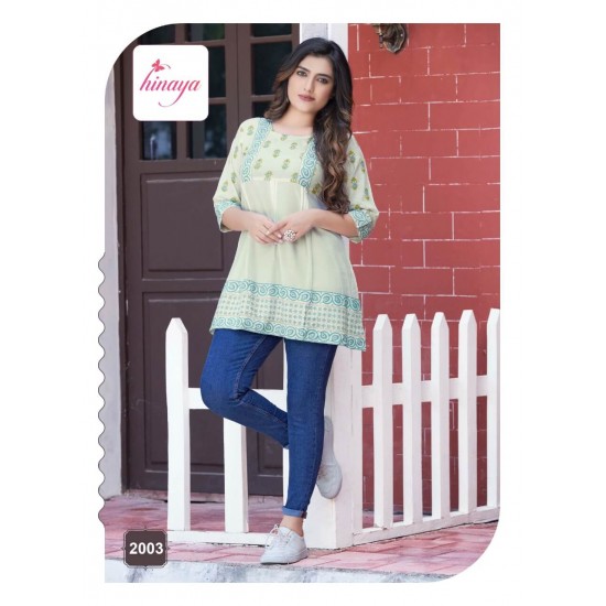 HINAYA KURTI WESTERN 4 YOU  VOL-20