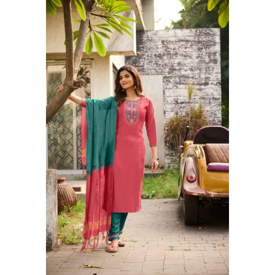 Rangjyot kurti Veena Vol-1