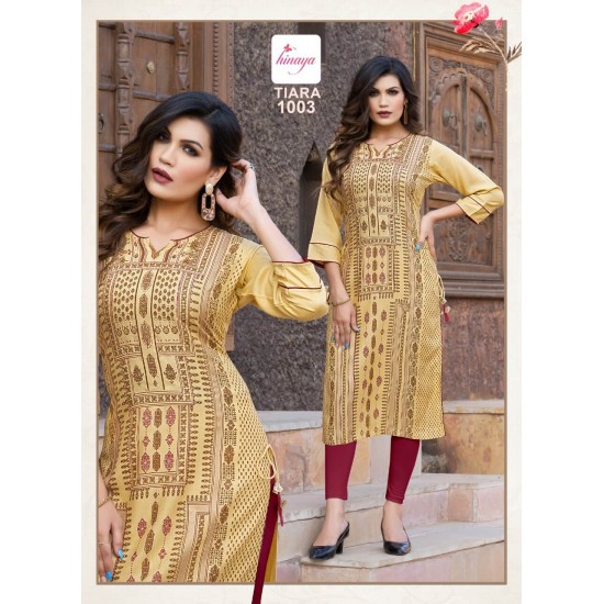 HINAYA KURTI TIARA VOL - 25