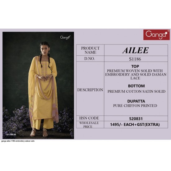 GANGA KURTI AILEE 1186