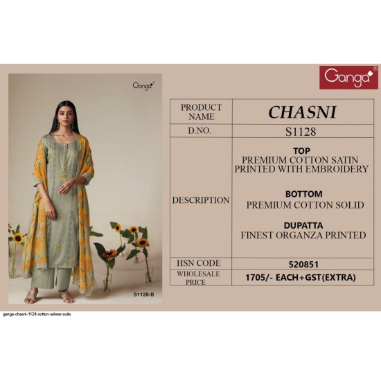 GANGA KURTI CHASNI 1128 