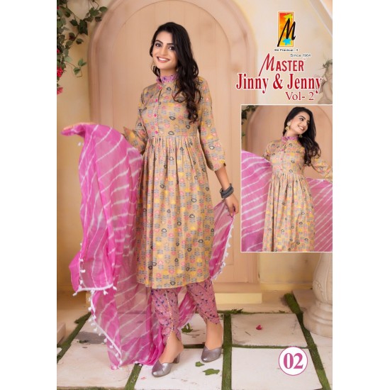 MASTER KURTI JINNY AND JENNY VOL-2