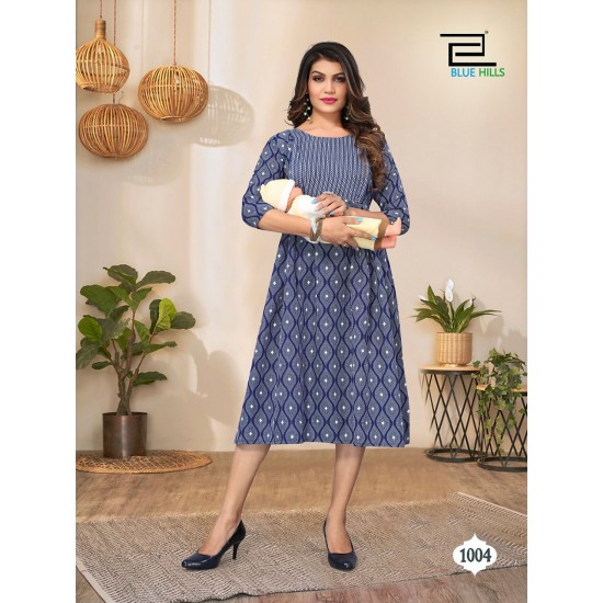 Blue Hills kurti HAPPINESS