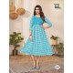 Blue Hills kurti HAPPINESS