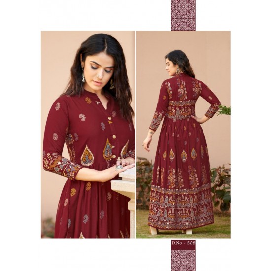 Rangjyot kurti Sehnaaz Vol-5