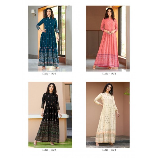 Rangjyot kurti Sehnaaz Vol-5