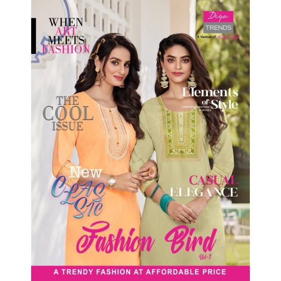 DIYA TRENDS FASHION BIRD VOL-1