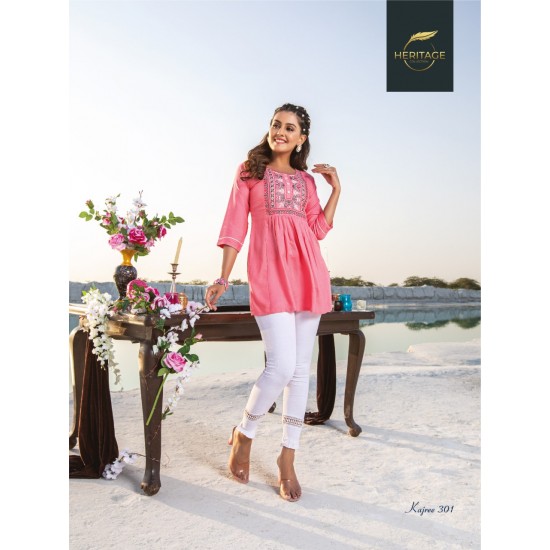 HERITAGE KURTI KAJREE VOL-3