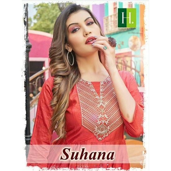 HIRWA KURTI SUHANA