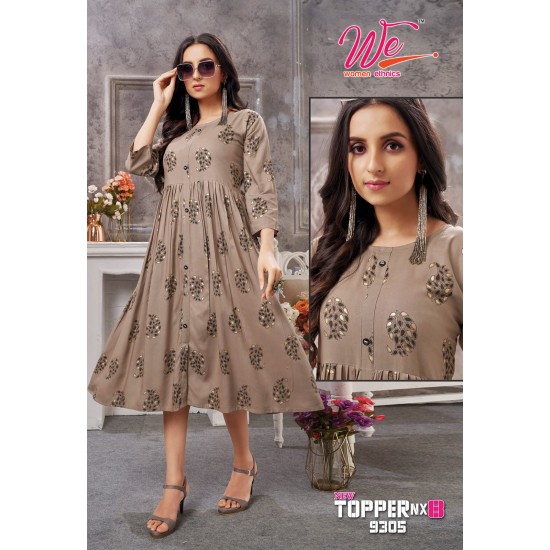 WE KURTI Topper Nx-8