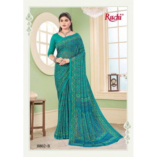 Ruchi Sarees STAR CHIFFON