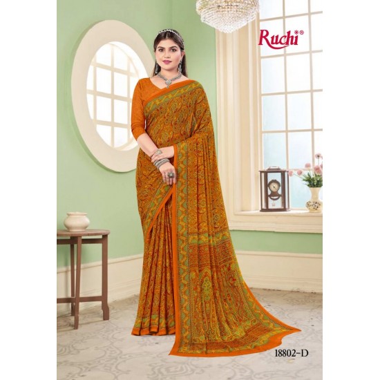 Ruchi Sarees STAR CHIFFON