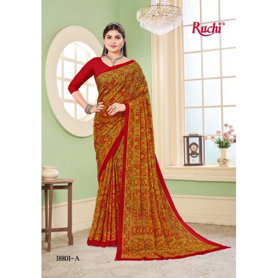 Ruchi Sarees STAR CHIFFON