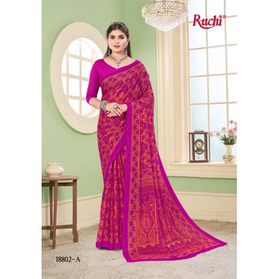 Ruchi Sarees STAR CHIFFON