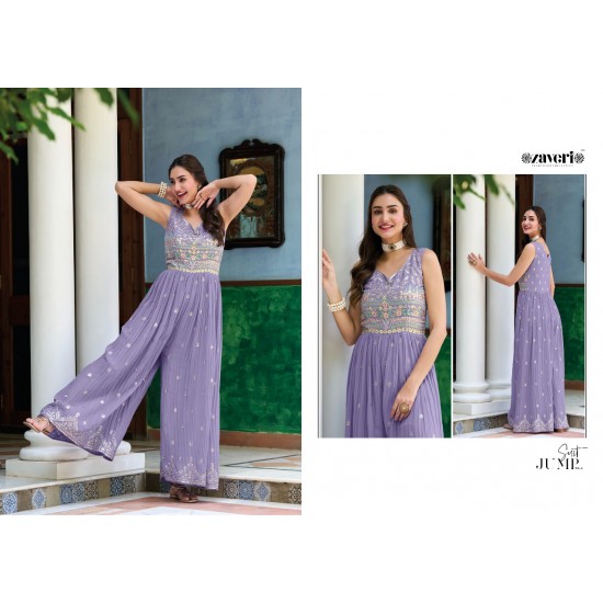 ZAVERI KURTI JUMPSUIT VOL-4