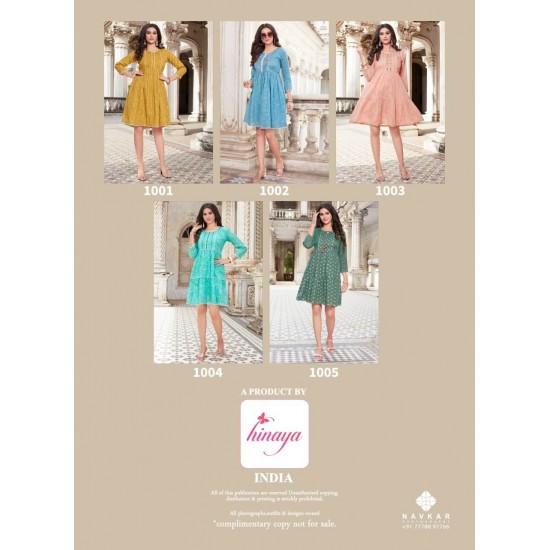 HINAYA KURTI SARAA VOL-1