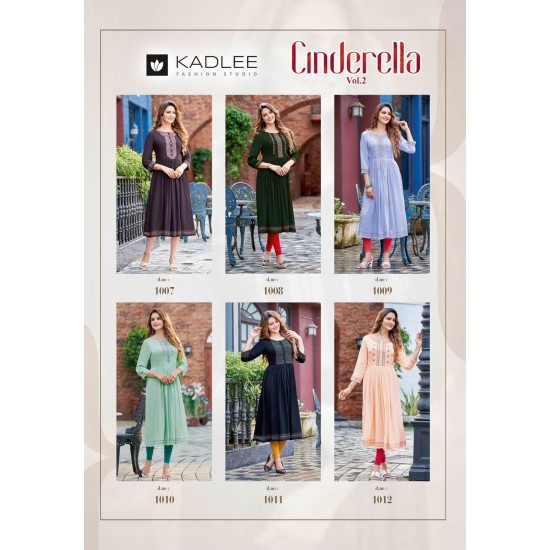 KADLEE KURTI Cinderella vol 2