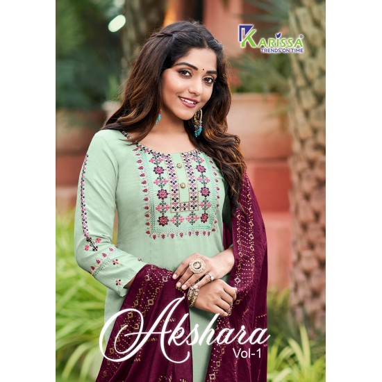 KARISSA KURTI AKSHARA vol-1