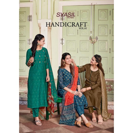 SYASII KURTI HANDICRAFT VOL 01 