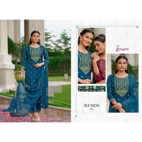 PSYNA KURTI SILK INDIA