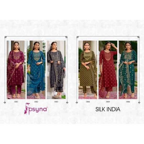 PSYNA KURTI SILK INDIA