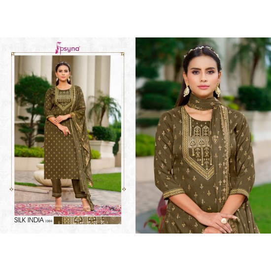 PSYNA KURTI SILK INDIA