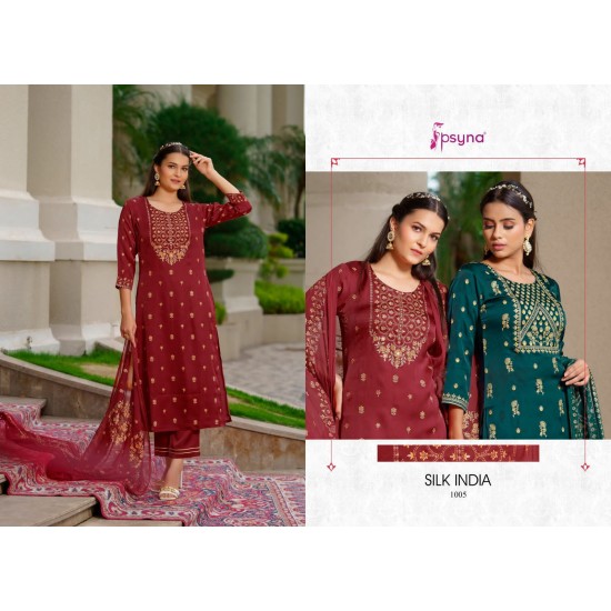 PSYNA KURTI SILK INDIA