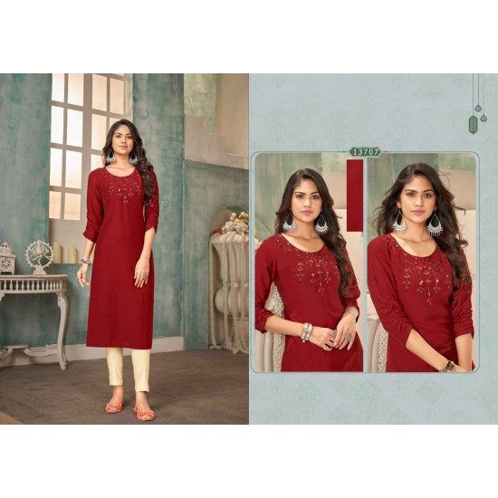 Kalaroop kurti Octivia vol 13