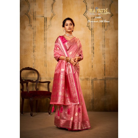  RAJPATH SAREE PETALS BANARASI SILK