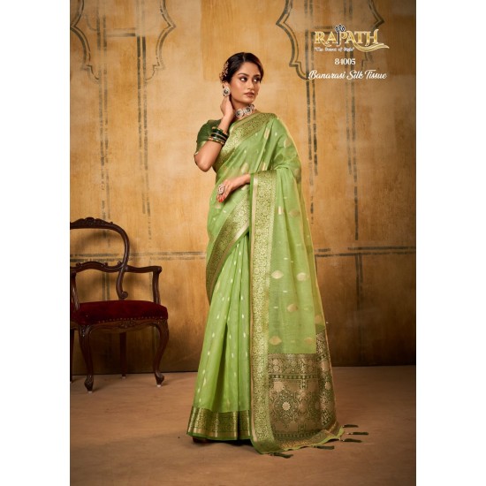  RAJPATH SAREE PETALS BANARASI SILK