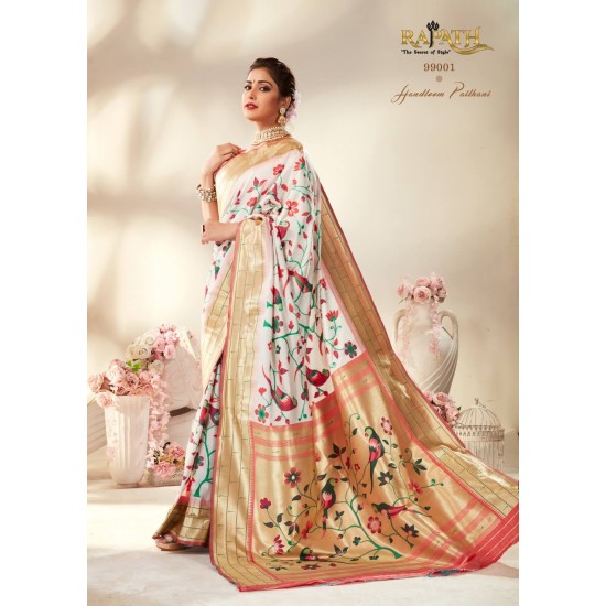 RAJPATH SAREE TANISHQ PAITHANI SILK