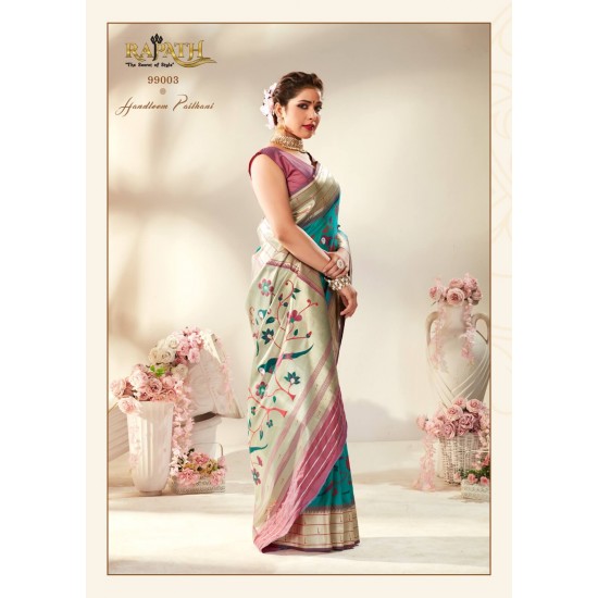 RAJPATH SAREE TANISHQ PAITHANI SILK