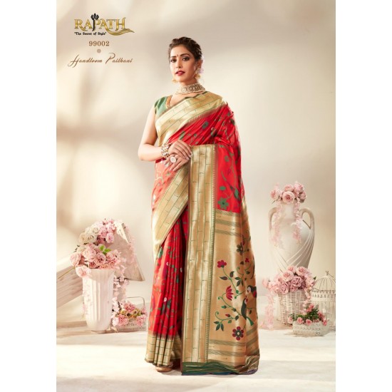 RAJPATH SAREE TANISHQ PAITHANI SILK