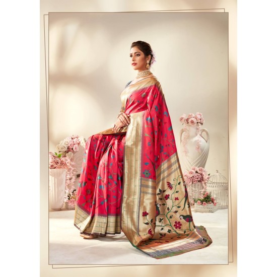 RAJPATH SAREE TANISHQ PAITHANI SILK