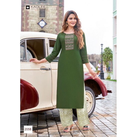 KADLEE KURTI Pankh Vol 8