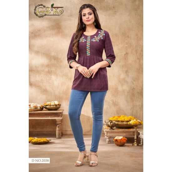 BONIE KURTI HELLO SHORT TOPS