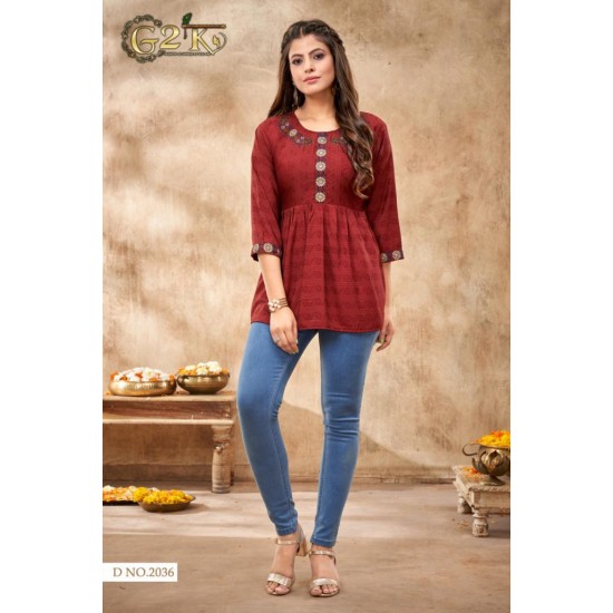 BONIE KURTI HELLO SHORT TOPS