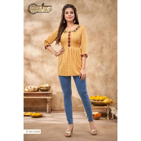 BONIE KURTI HELLO SHORT TOPS