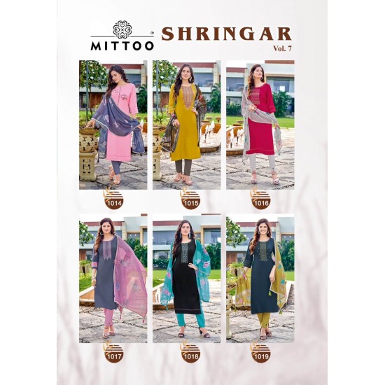 MITTOO KURTI Shringar Vol 7