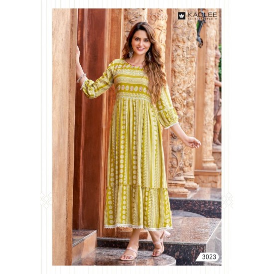  KADLEE KURTI Sameera vol 2